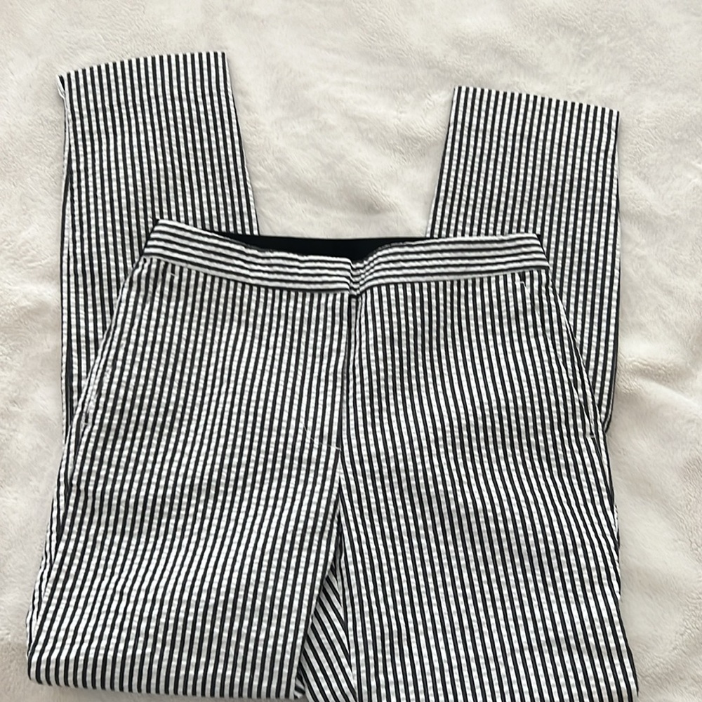 Like New Zara Striped Pants Size S elastic waist